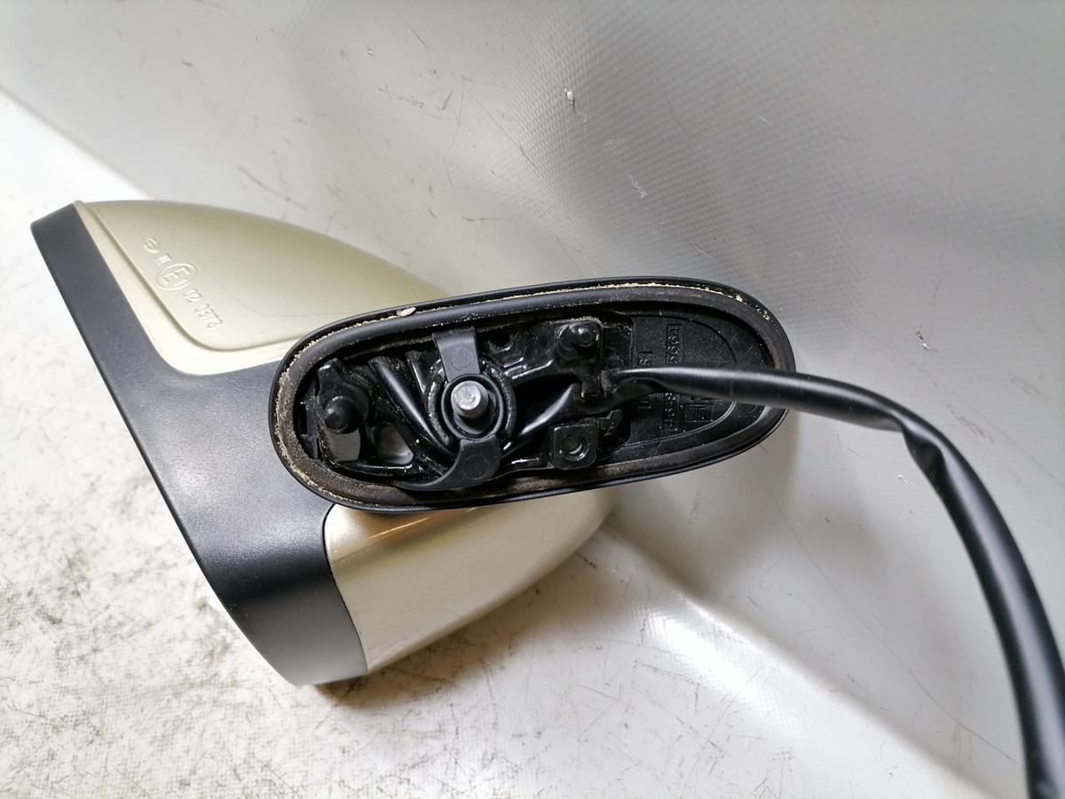 Opel Corsa D original Au&szlig;enspiegel rechts elektrisch verstellber Z40M Champagnersilber Bj.2006